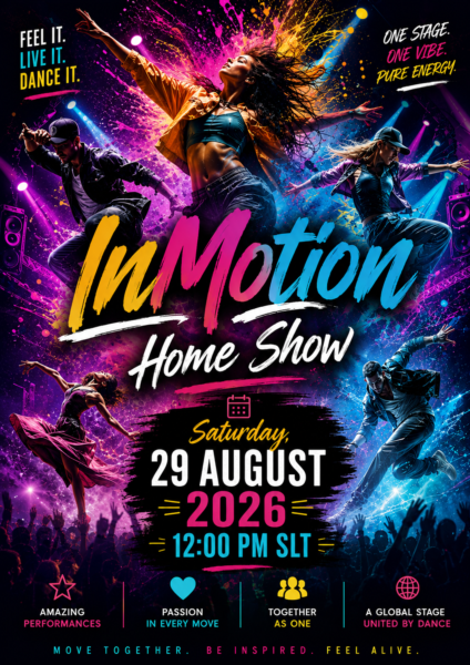 InMotion Show @Home 2026 -August 29- 12PM